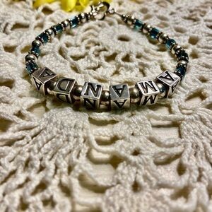 Amanda Sterling Silver Bracelet